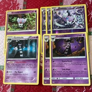 Pokemon TCG Gothita/Gothitelle Bundle (7 Cards)